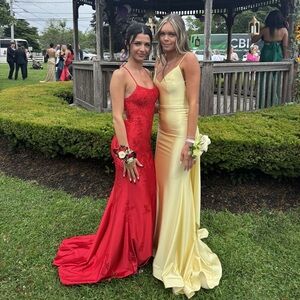 Faviana Glamour Red Prom Dress